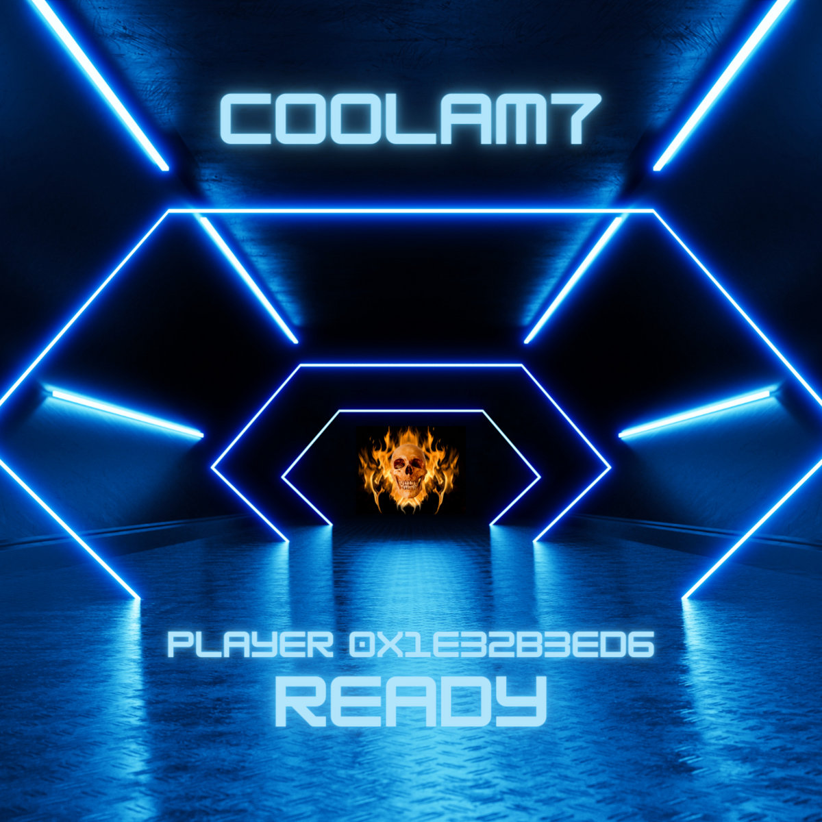 Album cover for "Player 0x1e32b3ed6 Ready" - EP released in 2024. A gaming-inspired EP that takes you through a complete arcade experience. Each track represents a different level, building up to an epic finale.